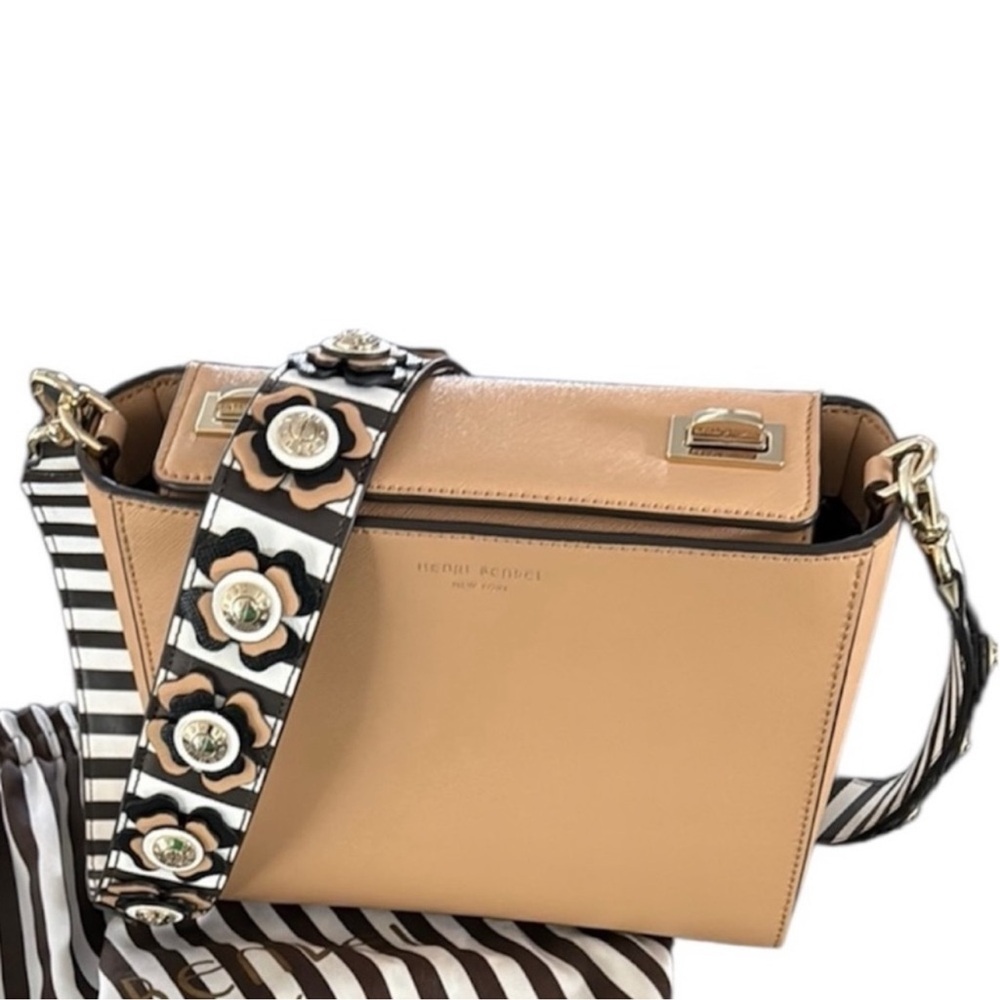 Henri Bendel Tan Shoulder Bag